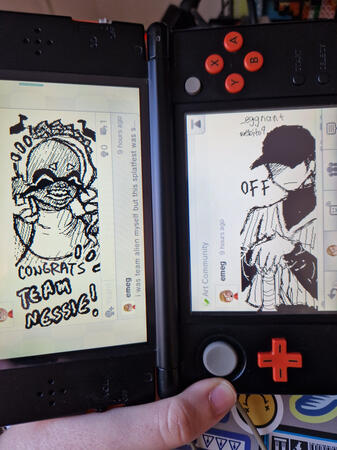 we missed miiverse's drawing function so bad when we found out rverse existed we died (positive)